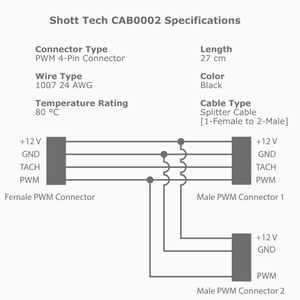 PWM Splitter Cable